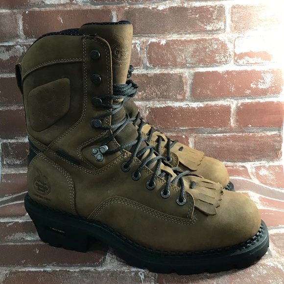 georgia comfort core logger boots